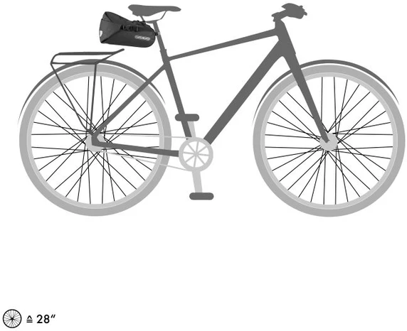 ORTLIEB SADDLE BAG TWO 4.1L dviračio balnelio krepšys