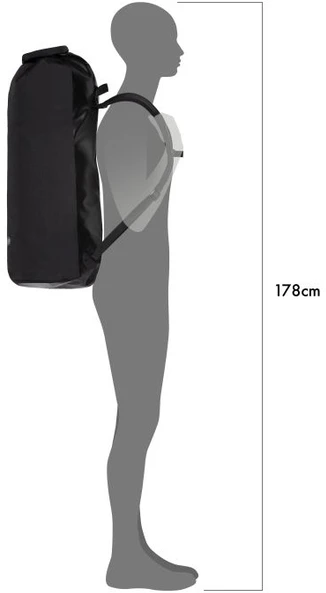 Krepšys Ortlieb X-Tremer Juodas