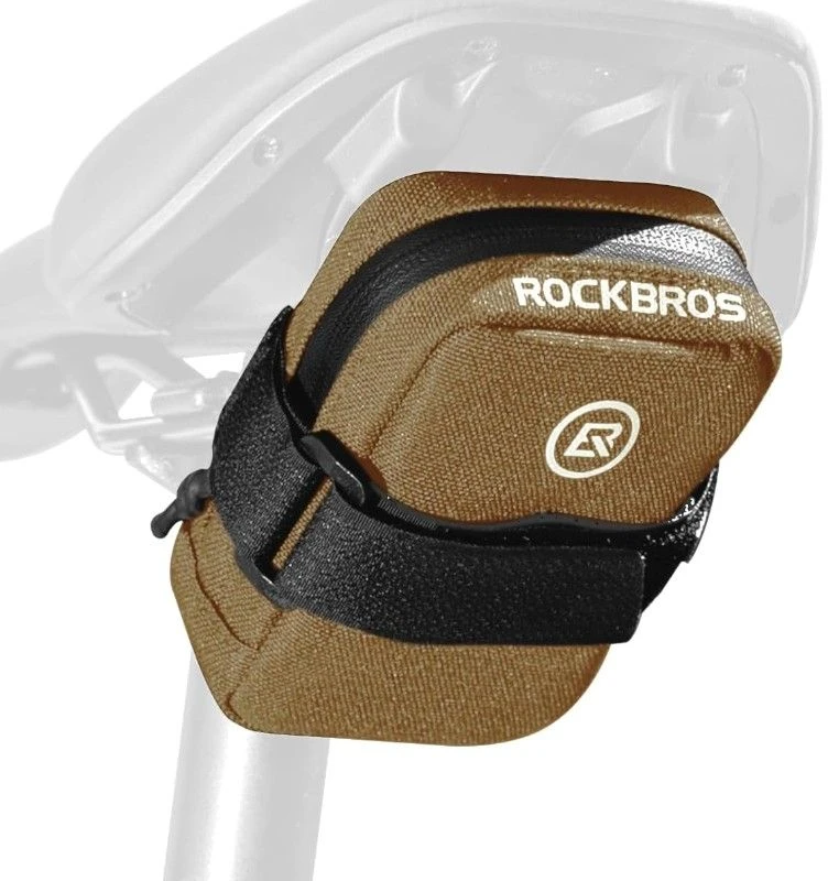 Krepšys po sėdyne 0,35 l, rudas Rockbros