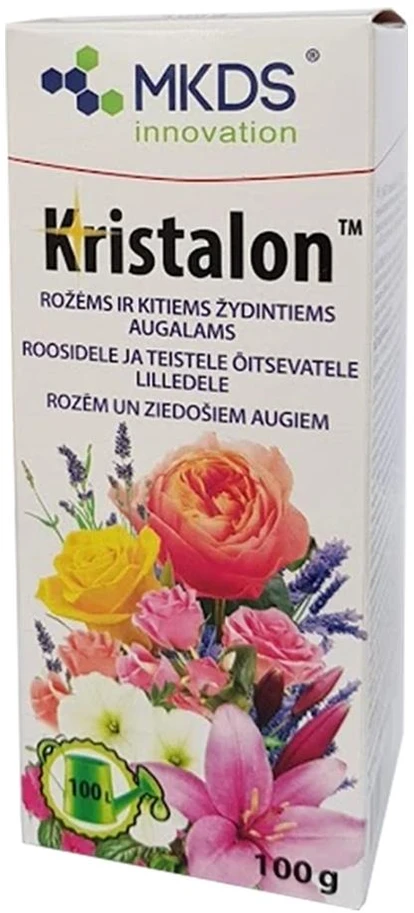 Mkds Kristalon gausiam žydėjimui, vaisių mezgimui, 100g