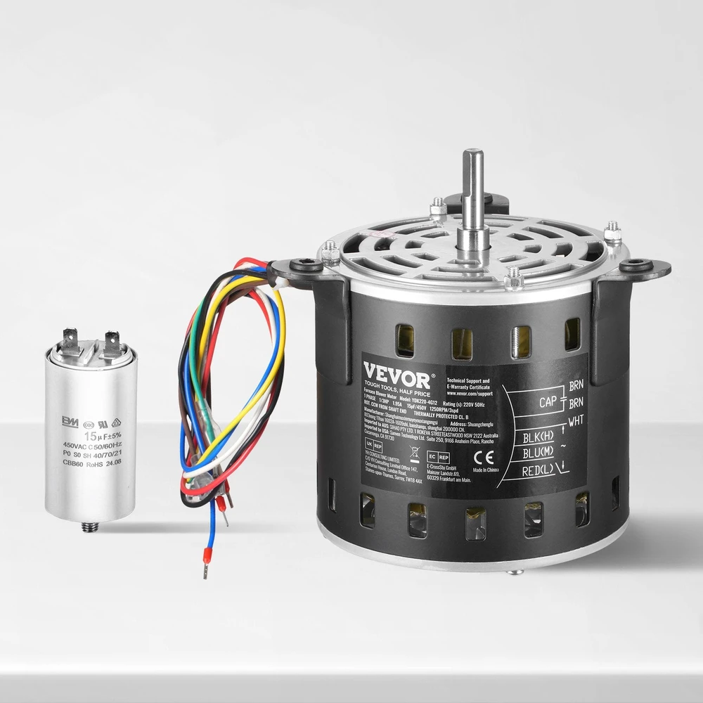 VEVOR 220V 1/3 AGP krosnies pūstuvo variklis