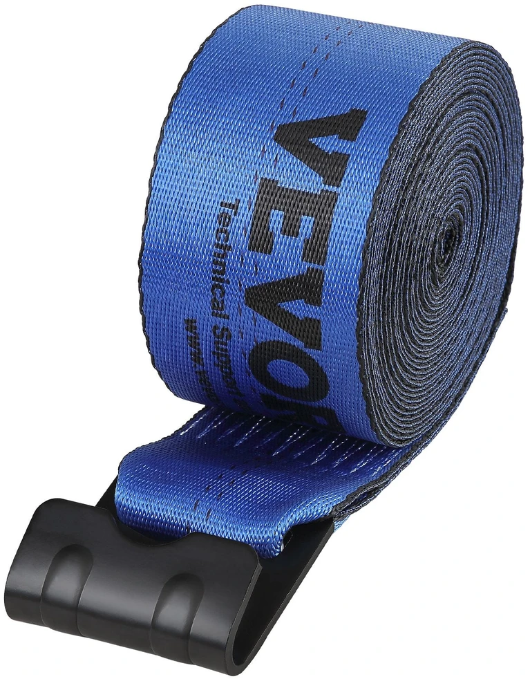 VEVOR Keltuvų diržai 10,2 cm x 9,1 m, mėlyni (10 vnt.)