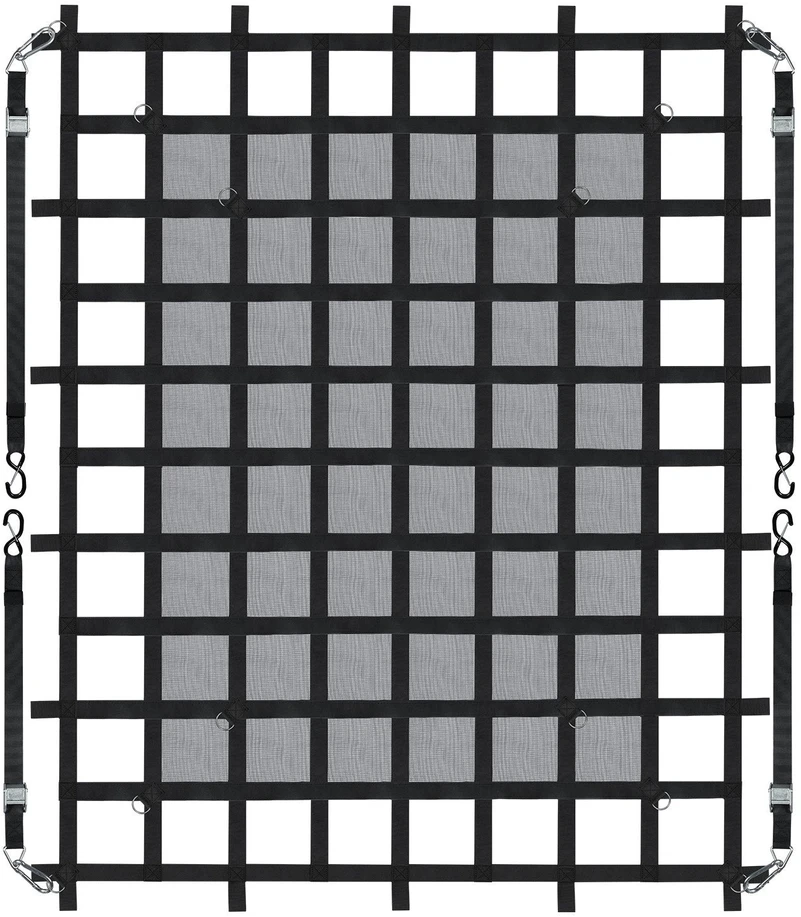 VEVOR Krovinių tinklas 72 x 57 cm su reguliuojamomis sagtimis
