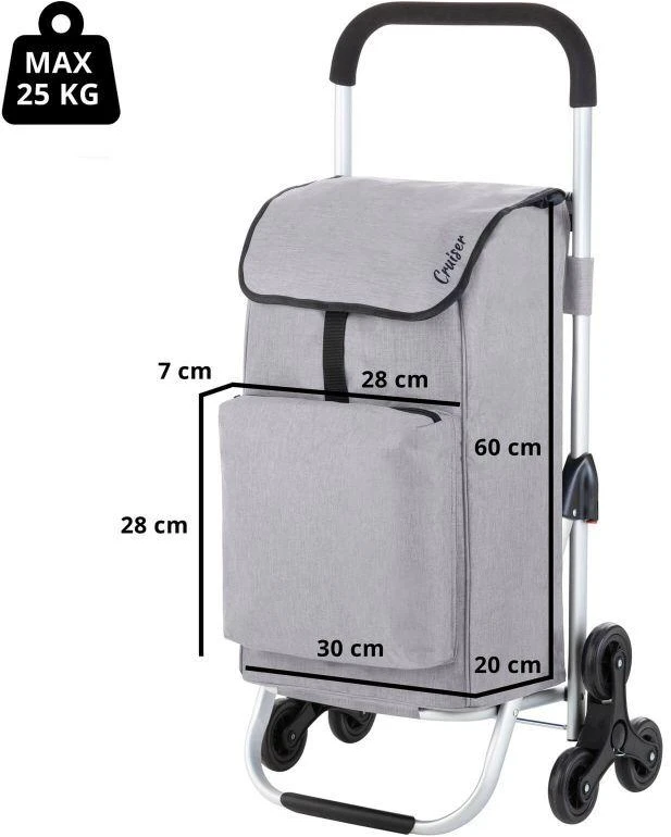 Aktivo Kruizeris Expert Premium 604361 Pirkinių vežimėlis