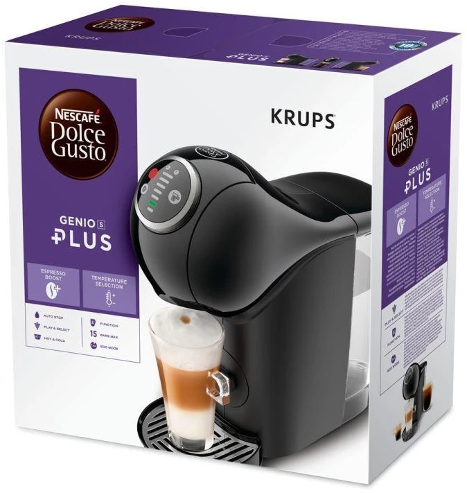 Kavos Aparatas - Krups Genio 2 KP3408 Pusiau Automatinis 0.8 L Juodas