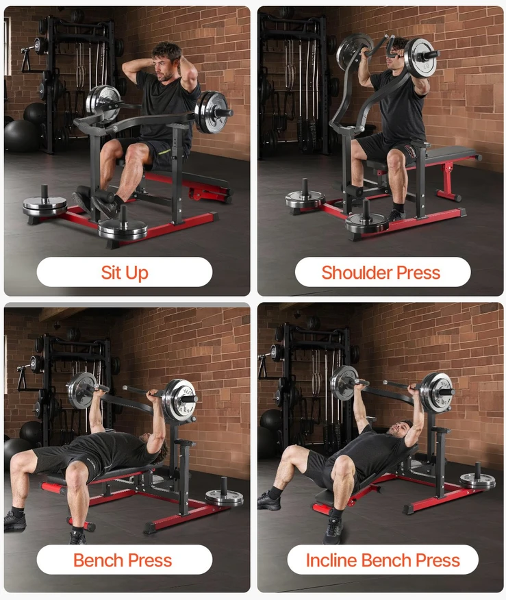 VEVOR Krūtinės spaudimo staklės 205 kg