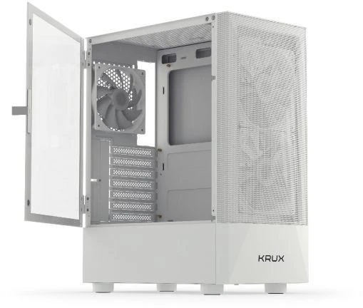 Ausinės KRUX Vako Baltas RGB Korpusas