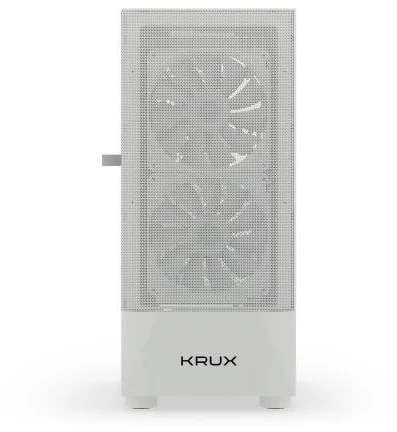 Ausinės KRUX Vako Baltas RGB Korpusas