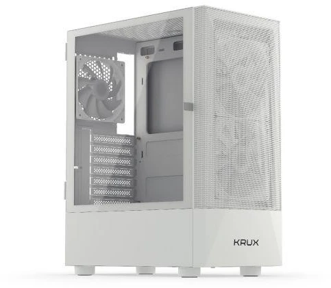 Ausinės KRUX Vako Baltas RGB Korpusas