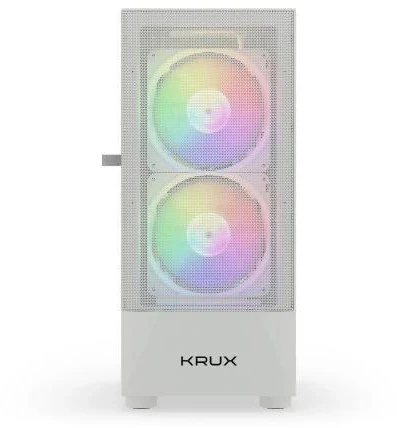 Ausinės KRUX Vako Baltas RGB Korpusas