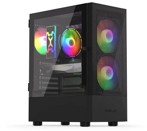 Ausinės KRUX Vako RGB korpusas