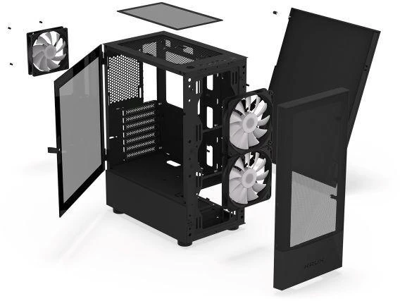 Ausinės KRUX Vako RGB korpusas