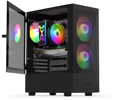 Ausinės KRUX Vako RGB korpusas