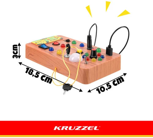 „Kruzzel“ valdymo pultas su LED jungikliais