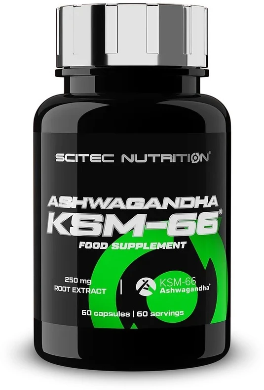KSM-66® ašvagandos kapsulės Scitec Nutrition 60 vnt
