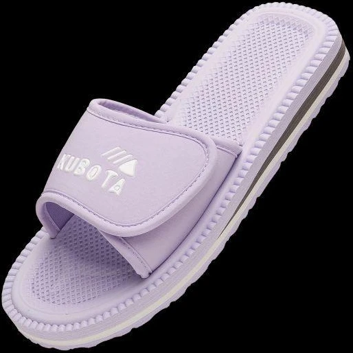Kubota Klasikinės šlepetės su Velcro pastelės violetinės K25SS-100-001-10-1