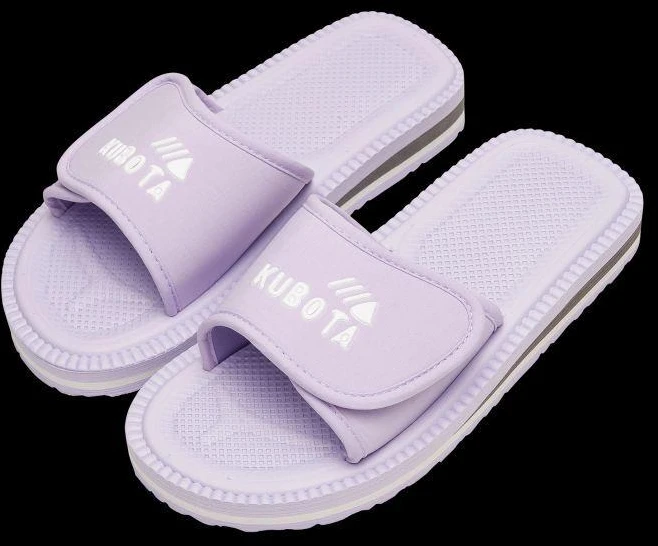 Kubota Klasikinės šlepetės su Velcro pastelės violetinės K25SS-100-001-10-1