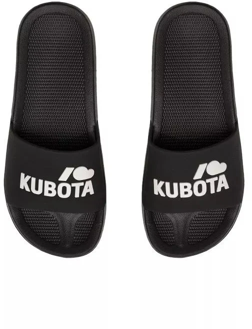 Kubota paprastos baseino šlepetės juodos K0000-101-003-23-1