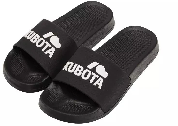 Kubota paprastos baseino šlepetės juodos K0000-101-003-23-1