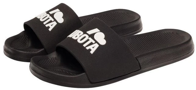 Kubota paprastos baseino šlepetės juodos K0000-101-003-23-1