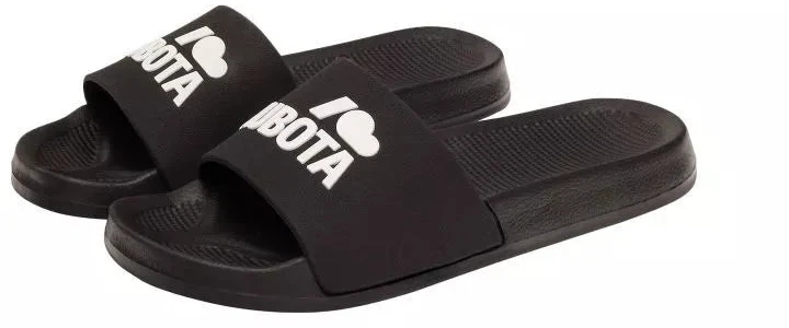 Kubota paprastos baseino šlepetės juodos K0000-101-003-23-1