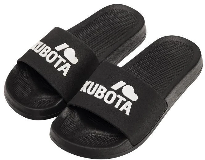 Kubota paprastos baseino šlepetės juodos K0000-101-003-23-1