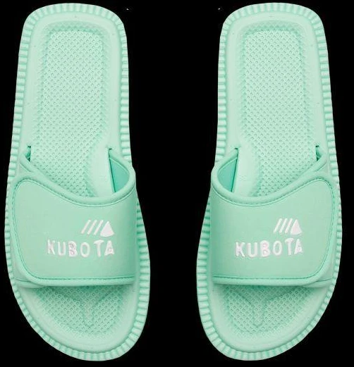 Kubota Velcro Klasikinės šlepetės Pastelinės žalios K25SS-100-001-17-1