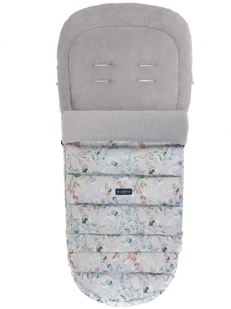 WOMAR Miegmaišis vežimėliui iGrow 2.0 Plush Bloom