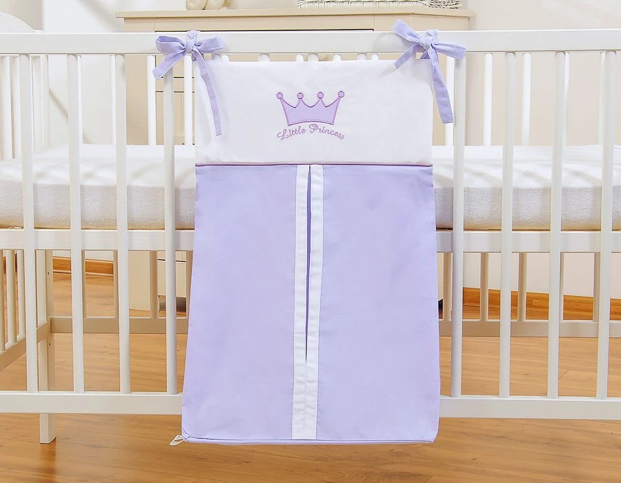 Kūdikio krepšys šviesiai alyvinis Little Prince/Princess
