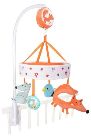 CANPOL BABIES muzikinė karuselė kūdikio lovelei, FOX, 75/201