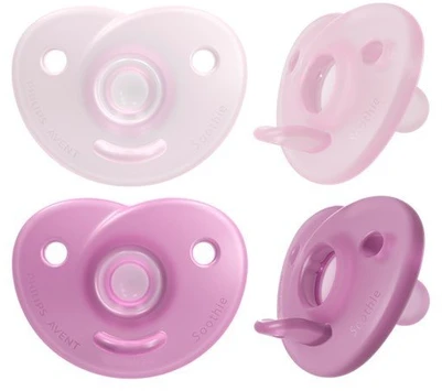 Kūdikių čiulptukai Soothie 0–6 mėn (2 vnt.) Philips Avent