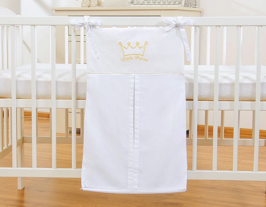 Kūdikių krepšys Little Prince/Princess baltas
