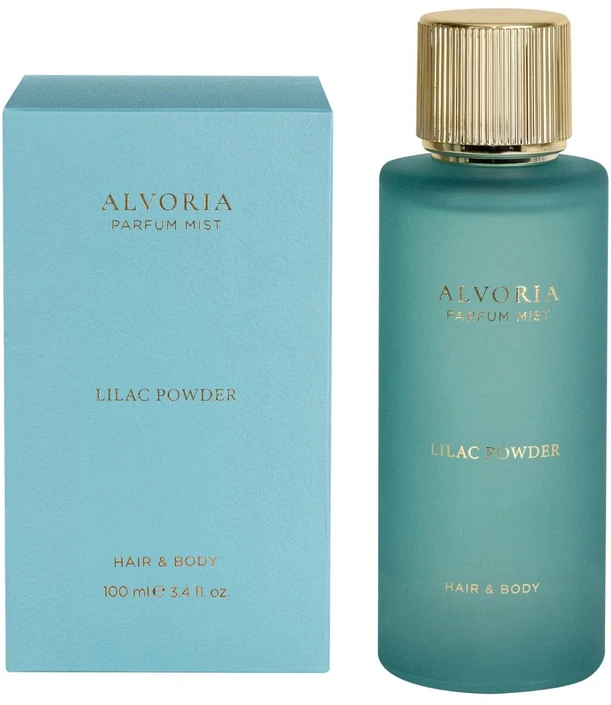 Kūno dulksna Alvoria Lilac Powder, 100 ml