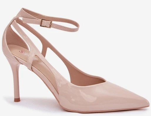Kūno spalvos aukštakulniai bateliai Step in style