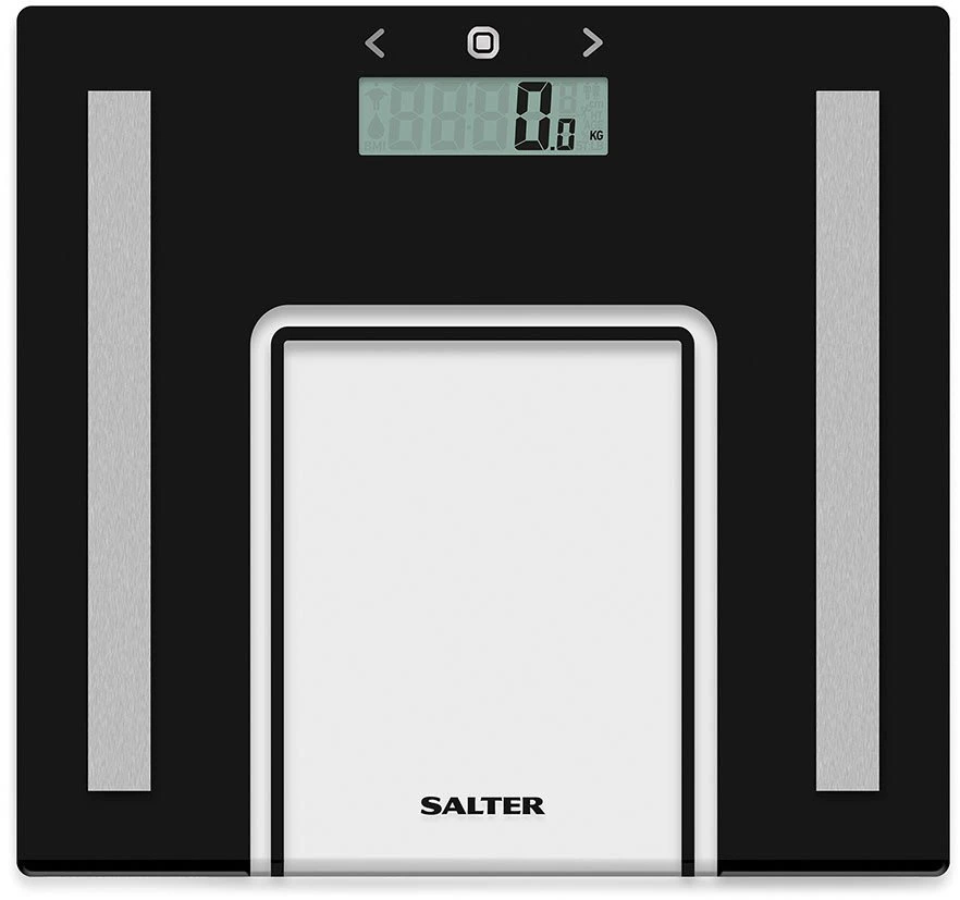 Kūno sudėties svarstyklės su sportiniu režimu Salter BK3R, 180 kg, juodos