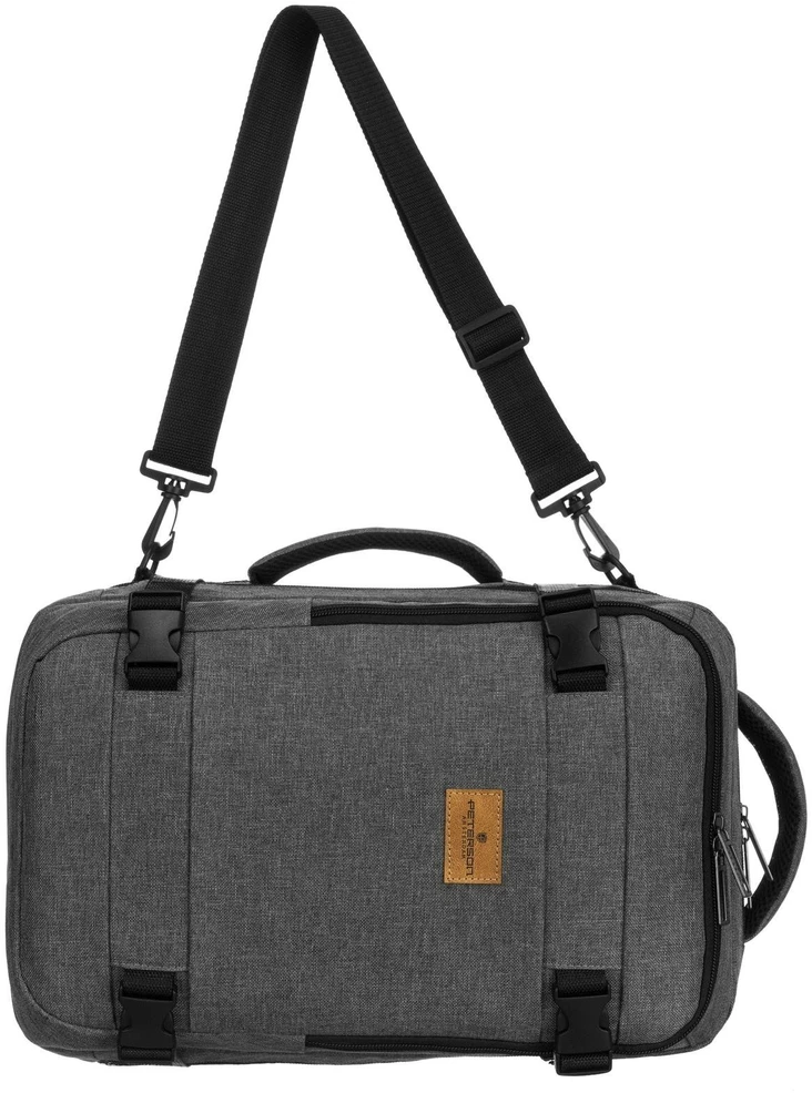 Kuprinė unisex Peterson, pilka K8