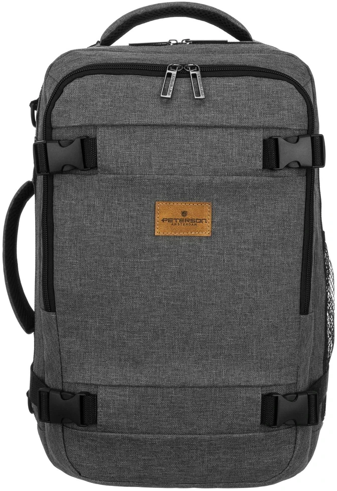 Kuprinė unisex Peterson, pilka K8