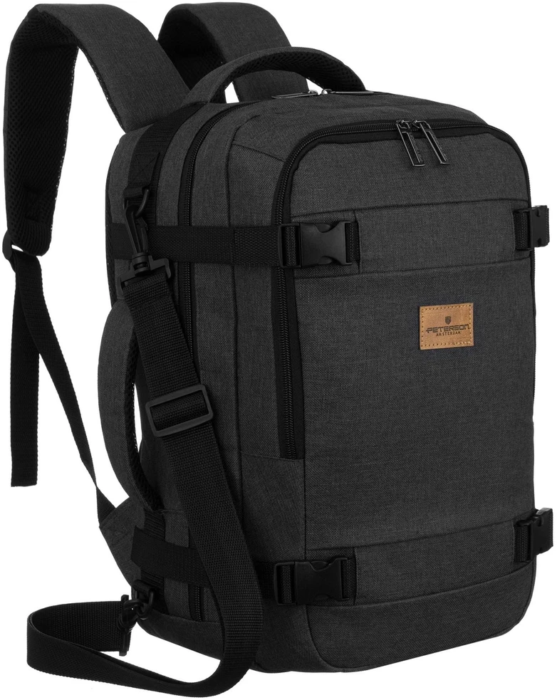 Kuprinė unisex Peterson, pilka K8