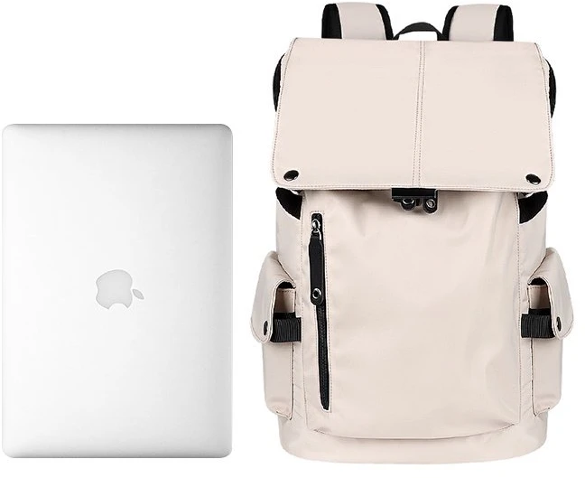 Sponge Tourist kuprinė, 15,4" Apricot, su USB jungtimi