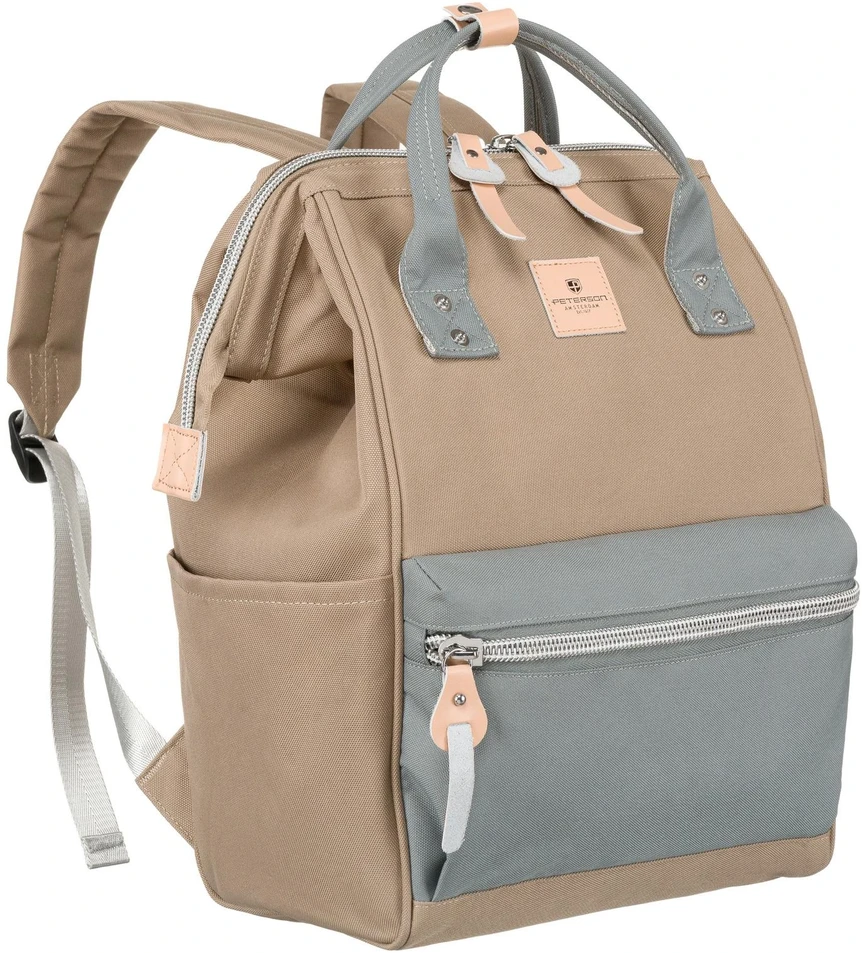 Kuprinė moterims Peterson PTN BETA KHAKI-GRAY