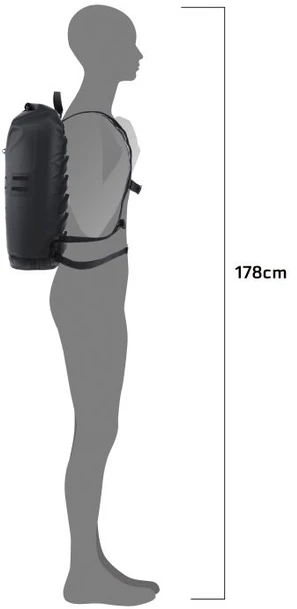 Kuprinė Ortlieb Commuter-Daypack Juodas
