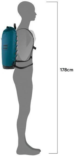 Kuprinė Ortlieb Commuter-Daypack Petrol