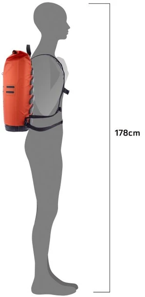 Kuprinė Ortlieb Commuter-Daypack Rooibos