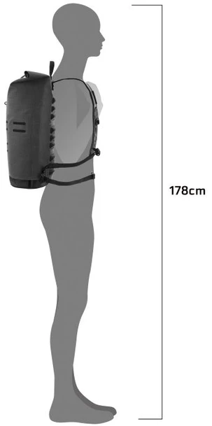 Kuprinė Ortlieb Commuter Daypack Urban Line Pepper