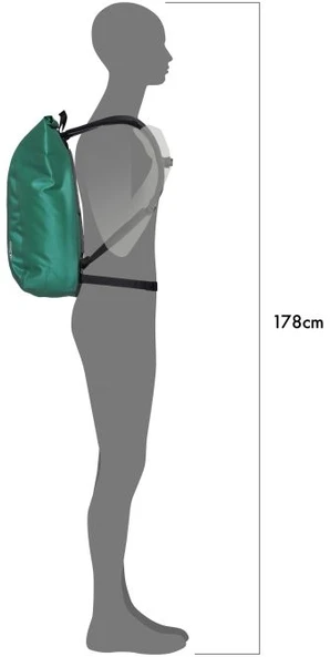 Kuprinė Ortlieb Velocity Lite Atlantis Žalias