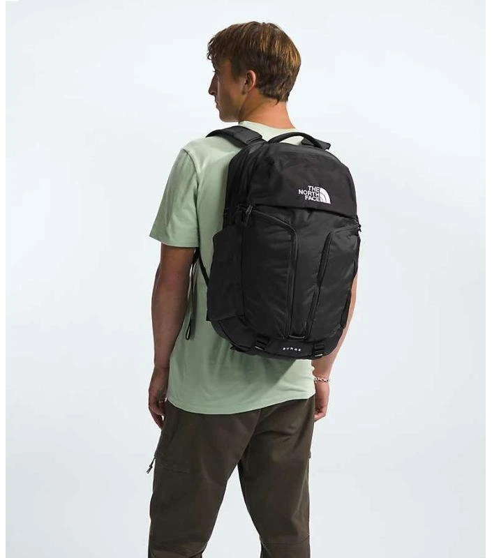 TNF The North Face NF0A52SG kuprinė Turistinė kuprinė Juoda Nailonas, Perdirbtas poliesteris