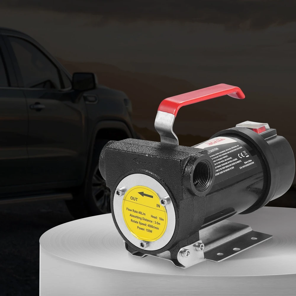 VEVOR 12V dyzelinė degalų perkėlimo pompa su automatinio kuro antgaliu