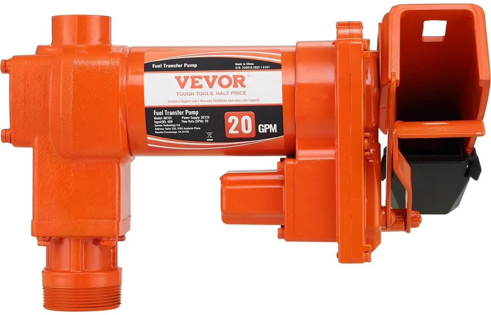 VEVOR Benzino siurblys su 12 V DC elektros