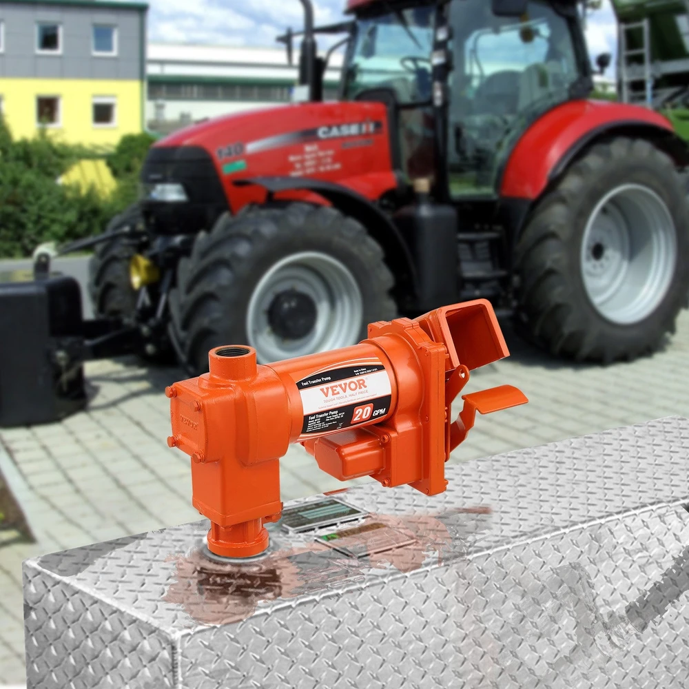 VEVOR Benzino siurblys su 12 V DC elektros