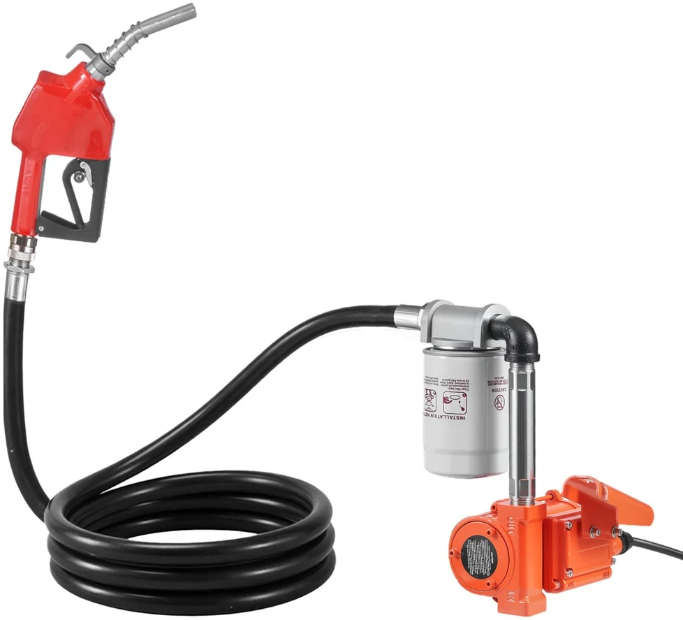 VEVOR Dyzelinio kuro siurblys, 12V, nešiojamas